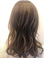 チーモ ハッピー ヘア メイク(CheeMo happy hair make) ベージュアッシュのロングヘア