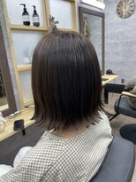 ナチュラル 泉中央店(Natural)&nbsp;艶髪カラー・外ハネボブ