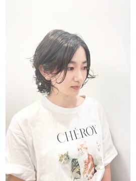 モリオフロムロンドン 松戸店(Morio from London) 【松戸 藤原】マッシュウルフパーマ