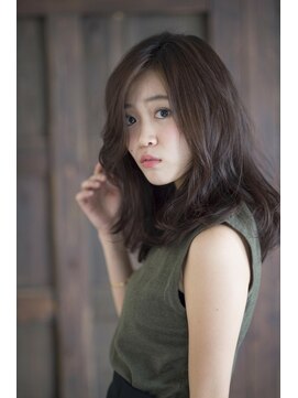 カリン 横浜店(carin) 【carin横浜】暗髪グレージュロブヘア