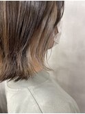 イヤリングカラー   ×   アッシュベージュ