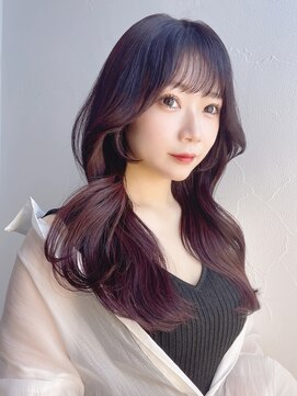 アイティー バイ アルバム 中野店(IT by ALBUM) 韓国ヘア_ショコラアッシュヘルシースタイルふんわりカール_9253