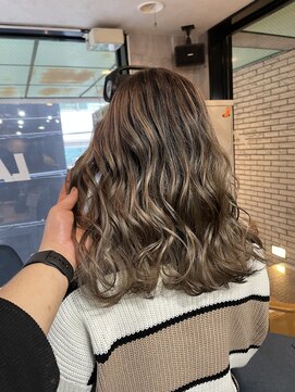 ラフ(LAFF) #黒髪#ボブルフ#ネビージュ#小顔#ワンレン