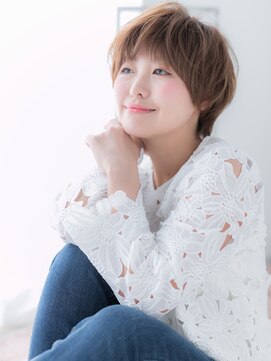 ドクターズ サロン ラブ(Dr's Salon LAB) 大人かわいいラフ感☆小顔ショートマッシュg古河20代30代40代