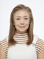 えがお美容室&nbsp;【えがお美容室】50代60代に人気◎白髪カバーミディアム