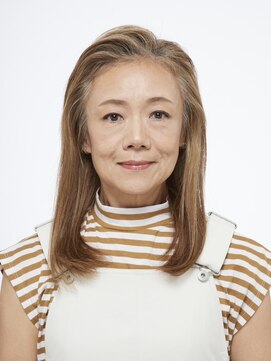 えがお美容室 【えがお美容室】50代60代に人気◎白髪カバーミディアム