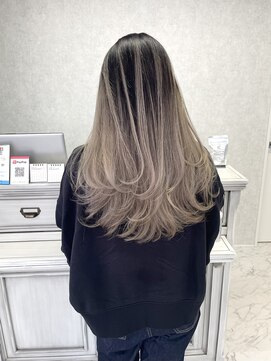 アフター(after) 10代.20代.30代色気レイヤーバレイヤージュ/ブロンド