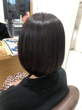 サラビューティーサイト 九大学研都市店(SARA Beauty Sight) 【美髪マイスターAIRI】髪質改善ストレート×あご下ボブ