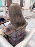 ミルクティーベージュ◎髪質改善カラー