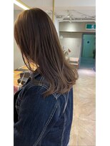 ローレン(LOREN) ミルクティーベージュダブルカラーインナーカラーケアブリーチ