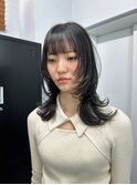 【ウルフヘアー×ブラック】