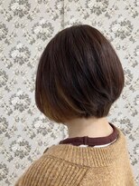 ルシエル バイ カトレアグループ(Le Ciel)&nbsp;30代40代ショートボブイヤリングカラー