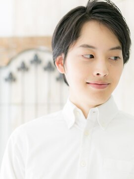 メンズヘア ビーセカンド 草加店(MENS HAIR B-2) アッシュオリーブでビジカジ◎ラフなアンニュイヘアS草加