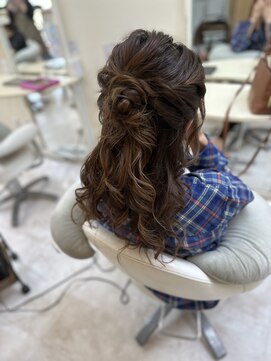 クラナ(clana) ハーフアップ