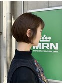 【MINAMI】オリーブグレージュ×ショートボブ20代30代[恵比寿]