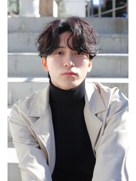 アットラブ バイ ベル(at'LAV by Belle) メンズミディアムパーマ 韓国メンズヘア