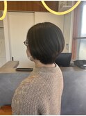 ショートボブ×ハイライトカラー