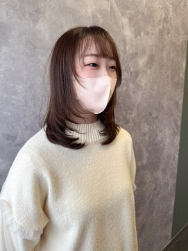 ザ ラブズ ラフズ ヘアー 本店(the loves laughs hair) ミディアムレイヤー