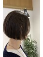 フープ 川越(hoop) コンパクトなミニボブ!お顔まわりにパラっとした毛を◎