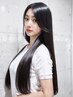 （フリー指名限定）髪質改善縮毛矯正＋高質感艶カラー＋カット＋TR