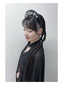 サイド編み下ろし