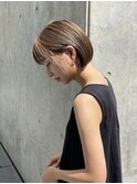 くせ毛多毛ボブ前下がり切りっぱなしワンレンはねないまとまる