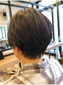 骨格補正ショートボブ