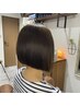 リタッチカラー（根元2cm以下）＋FAVONのシンプルケア＋前髪カット  