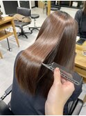 髪質改善/横須賀髪質改善/美髪/ブリーチなしカラー/縮毛矯正