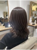 顔まわりレイヤー×小顔魅せミディ