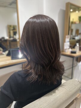 ヘアリゾート粋 リマ 銀座店(lima) 顔まわりレイヤー×小顔魅せミディ