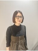 ストレートミニボブ