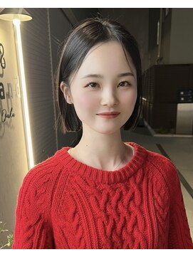 サンド 大阪梅田(sand) @shin__sandボブウルフ/ネビージュ/小顔/ワンレン/大阪梅田