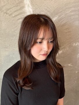イチパーセント ヘアメイクアップ 1％ HAIR MAKE UP 大人くびれレイヤー