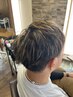 カット+白髪ぼかしハイライト+カラー