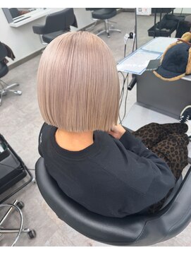 ガルボヘアー 桟橋店(garbo hair) ハイトーン大人可愛い20代30代40代