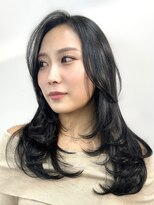 ヴェイン 渋谷(vain)&nbsp;レイヤーカットダークアッシュ