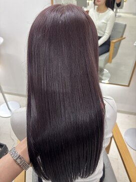 ミリ 奈良店(mm) ラベンダー/バイオレット/暖色カラー/髪質改善/近鉄奈良/奈良/