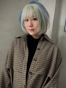 ネハス 名古屋栄店(nehus.) ブリーチ/クラゲヘアー/小顔に見せるヘア/ココアベージュ