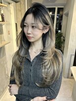 フォート(FORT)&nbsp;春カラー/海外レイヤー/ハッシュカット/バレイヤージュカラー