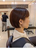  &nbsp;丸み×くびれで“首が細く見える”大人ショート