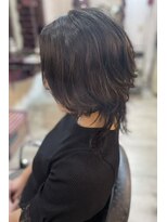 シークレットミラーズ(SECRET MIRRORS) くせ毛を活かしたウルフレイヤーカット