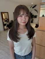 サミット アメ(SUMMIT ame.)&nbsp;レイヤーカット×グレージュ