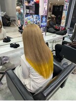 トーキョー オタクヘアー(TOKYO OTAKU HAIR) すとぷり るぅとくん/グラデーション/黄色/ミルクティベージュ
