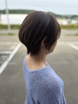 モーニングバイシー(morning by sea)&nbsp;抜け感ショート×UVケアカラー