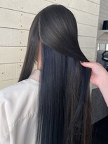 ルノン フィージュ(LUNON fieju)&nbsp;黒髪クラゲヘアーオリーブグレー小顔ココアベージュ
