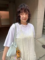 チクロヘアー(Ticro hair)&nbsp;ウルフパーマ　レイヤーカット　福岡天神