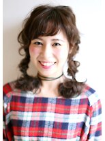 テューア ヘア ガーデン(tua hair garden)&nbsp;ゆるふわ可愛いツインテール