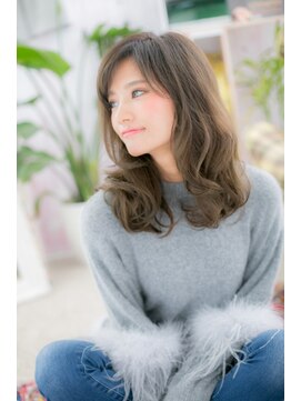 ミック 日暮里店(miq) 外国人風クールビューティ★抜け感ほつれウェーブ