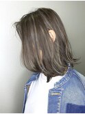 外ハネロブ×シルバーハイライト【Ellen新宿】